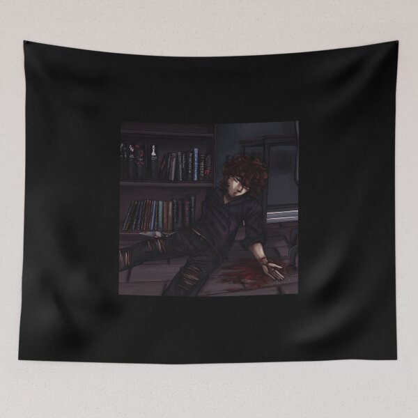 Item preview, Dark Gothic Scene With Injured Youth and Blood designed and sold by Fibi-studio.