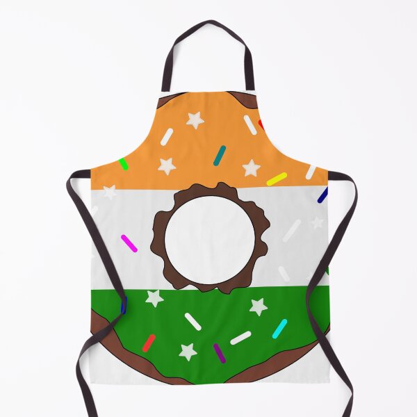 Item preview, India Flag Donut – Colorful Sprinkles Country Pride designed and sold by TheIconSmith.