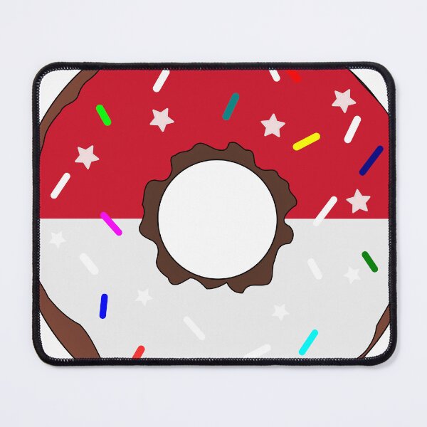 Item preview, Indonesia Flag Donut – Colorful Sprinkles Country Pride designed and sold by TheIconSmith.