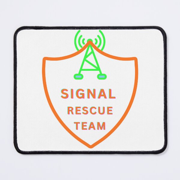 Item preview, Signal Rescue Team designed and sold by FiberatWorkTechs.