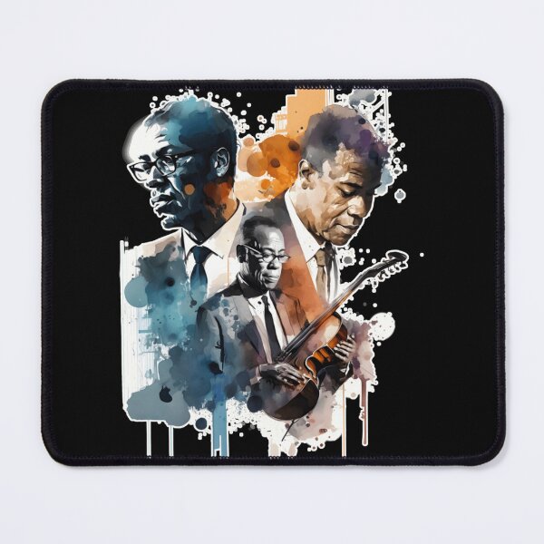 Item preview, Vintage Jazz Musicians Portrait Collage Design designed and sold by Amanda Steele.