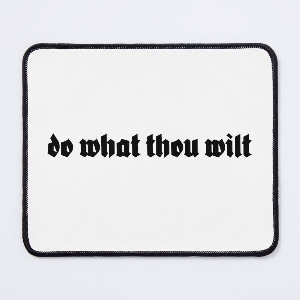 Item preview, Do What Thou Wilt  designed and sold by ShadowWork666.