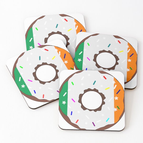 Item preview, Ireland Flag Donut – Colorful Sprinkles Country Pride designed and sold by TheIconSmith.