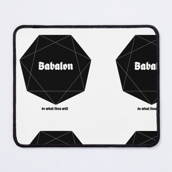 Item preview, Babalon Do what thou wilt thelema designed and sold by ShadowWork666.