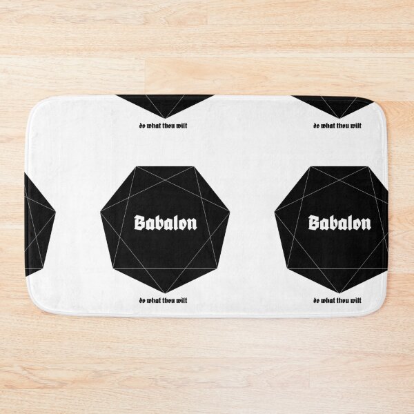 Item preview, Babalon Do what thou wilt thelema designed and sold by ShadowWork666.