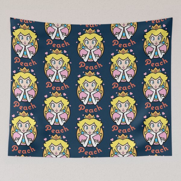 Item preview, Cute Princess Peach Floral Portrait designed and sold by PigmentPrint.
