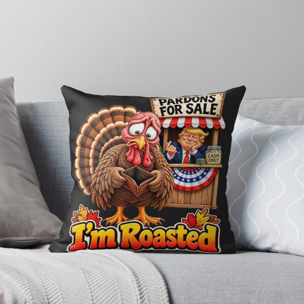 Item preview, “I’m Roasted – Thanksgiving Humor & Satire Design” designed and sold by shorethings.