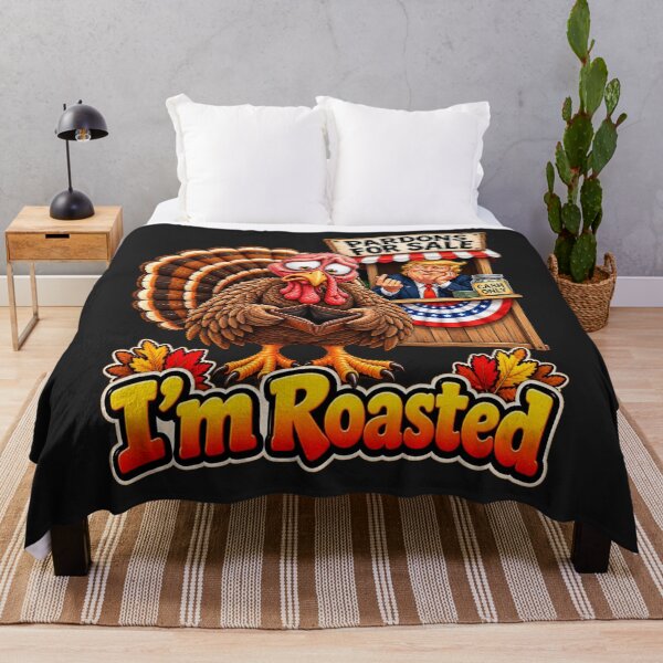 Item preview, “I’m Roasted – Thanksgiving Humor & Satire Design” designed and sold by shorethings.