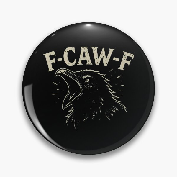 Item preview, F-CA. W-F Cr0w Head White Outline designed and sold by Sunbeanvini.