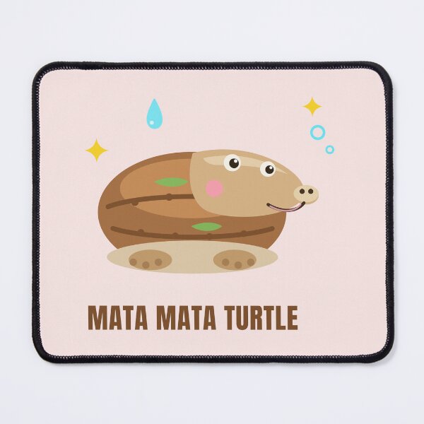 Item preview, Mata Mata Turtle — Cute Smiling Turtle Gift designed and sold by MIRAJIL.