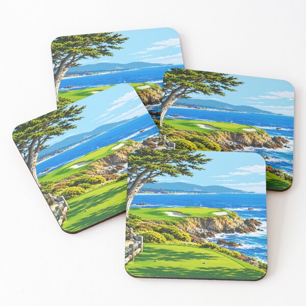 Item preview, Coastal Golf Course Art designed and sold by TraditionalCA.
