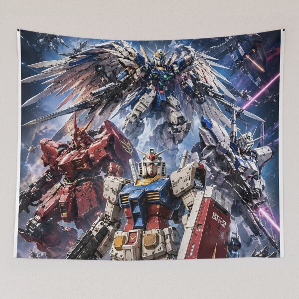 Item preview, Gundam Collection Epic Mecha Mobile Suit Anime Battle Space Warrior designed and sold by Dyan4.