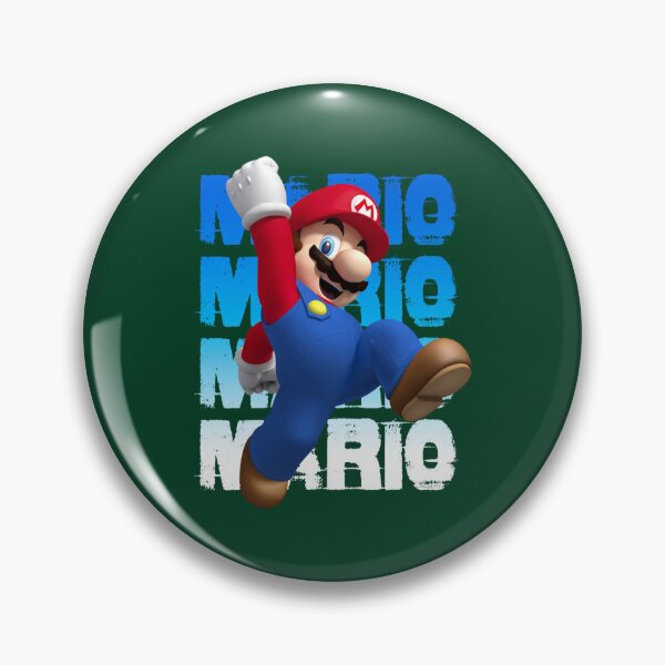 Item preview, Jumping Plumber Hero Blue Overalls designed and sold by PigmentPrint.