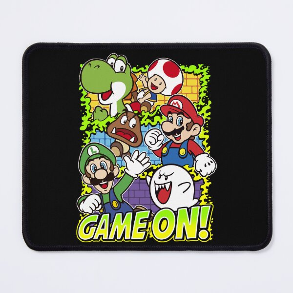 Item preview, Mushroom Kingdom Characters Game On designed and sold by PigmentPrint.