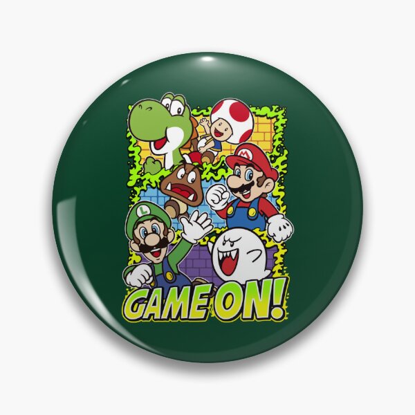 Item preview, Mushroom Kingdom Characters Game On designed and sold by PigmentPrint.
