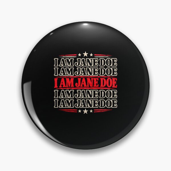 Item preview, I Am Jane Doe – Anonymous Identity Statement designed and sold by Souck12.