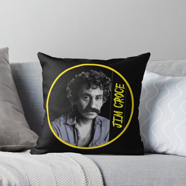 Item preview, Jim Croce Vintage Folk Portrait Design designed and sold by Amanda Steele.