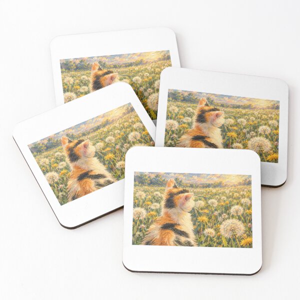 Item preview, Calico in Dandelion Field designed and sold by Maye2720.