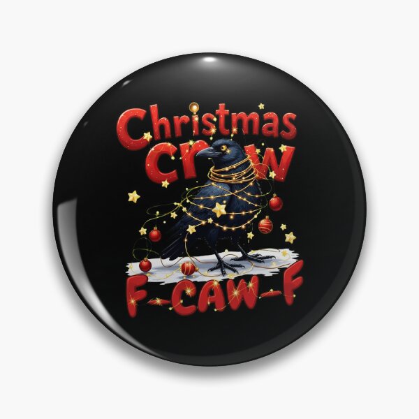 Item preview, Christmas Cr0w F-CA. W-F Festive Bird designed and sold by MisfitCulturer.