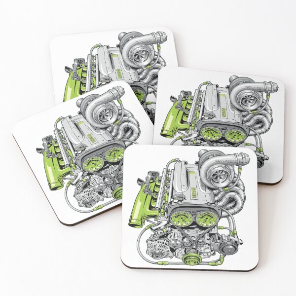 Artikelvorschau, Nissan RB26DETT Motor JDM Turbo Skyline GTR Art entworfen und verkauft von PrintsGate.