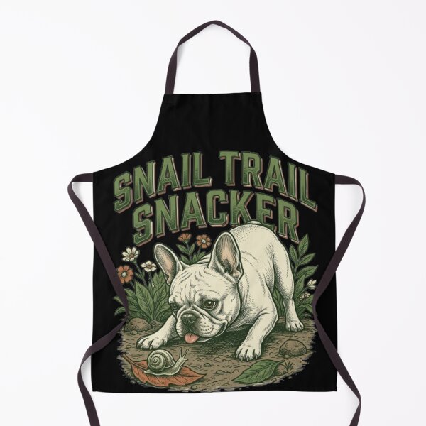 Item preview, Snail Trail Snacker Funny Gross Dog French Bulldog Lover Gift, Dog Humor designed and sold by FurRealStudioCo.