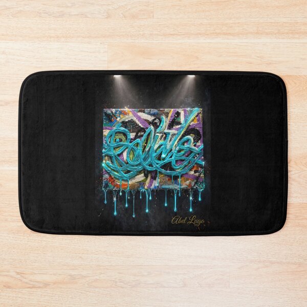 Item preview, GRAFFITI BOSS•TURQUOISE DRIP STREET ART•ORIGINAL CANVAS•ABEL LUGO•LSV designed and sold by Lugo Sunset Visions.