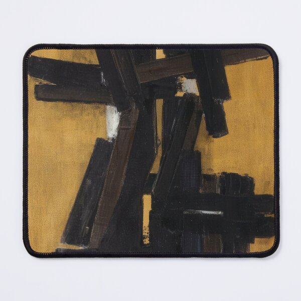 Item preview, Pierre Soulages art - Pierre Soulages artist - Pierre Soulages painting - Pierre Soulages abstract art - Pierre Soulages black painting designed and sold by Rohyadalim.