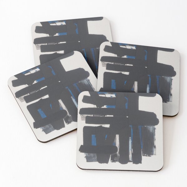 Item preview, Pierre Soulages art - Pierre Soulages artist - Pierre Soulages painting - Pierre Soulages abstract art - Pierre Soulages black painting designed and sold by Rohyadalim.
