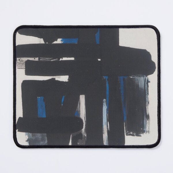 Item preview, Pierre Soulages art - Pierre Soulages artist - Pierre Soulages painting - Pierre Soulages abstract art - Pierre Soulages black painting designed and sold by Rohyadalim.