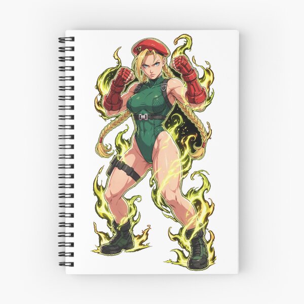 Artikelvorschau, Cammy Neon Glow Sticker - Street Fighter Fan Art entworfen und verkauft von Lesley D.