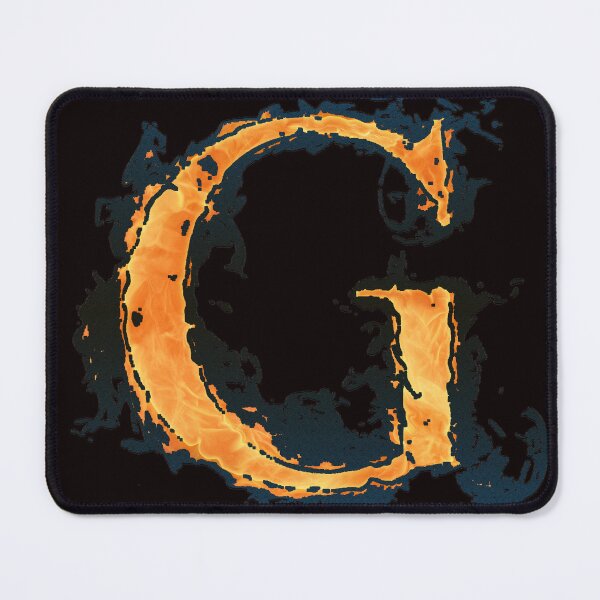 Item preview, letter g fire design for tshirt designed and sold by PSDesignWorks.
