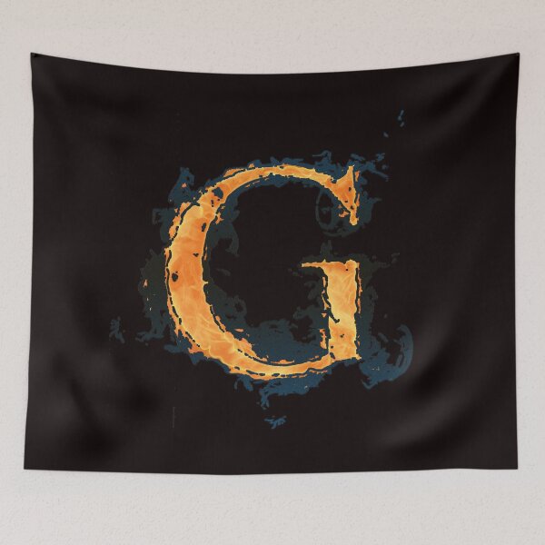 Item preview, letter g fire design  for tshirt designed and sold by PSDesignWorks.