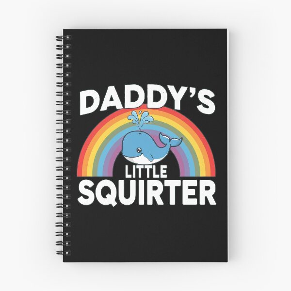 Item preview, Daddys Little Squirter Rainbow Whale designed and sold by MisfitCulturer.