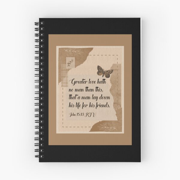 Item preview, John 15 13 Christian Scripture Design designed and sold by Amanda Steele.