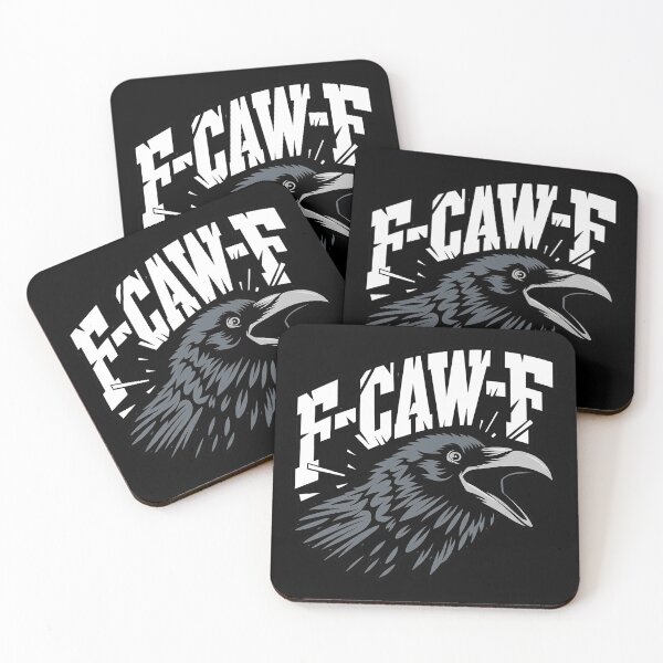Item preview, F-CA. W-F Angry Raven Cr0w Face designed and sold by MisfitCulturer.