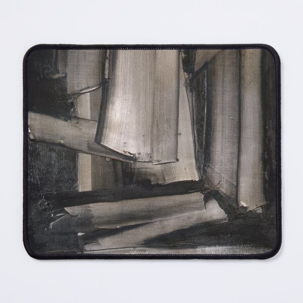 Item preview, Pierre Soulages art - Pierre Soulages artist - Pierre Soulages painting - Pierre Soulages abstract art - Pierre Soulages black painting designed and sold by Rohyadalim.