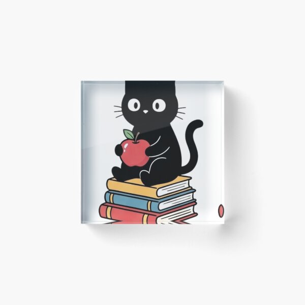 Item preview, Teacher Black Cat Educator School Pattern designed and sold by Quotes 2021.