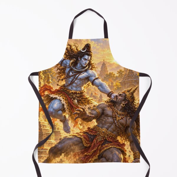 Item preview, Lord Shiva Subdues Andhaka at Sunrise designed and sold by Homyar.