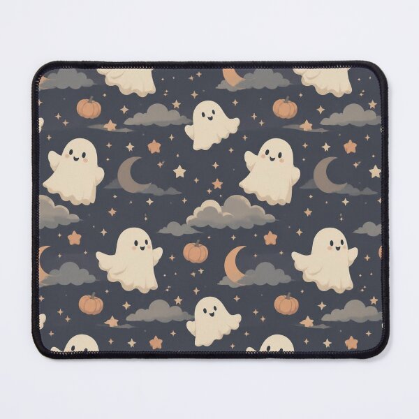Item preview, Cute Floating Ghost Pattern designed and sold by shamiloff.
