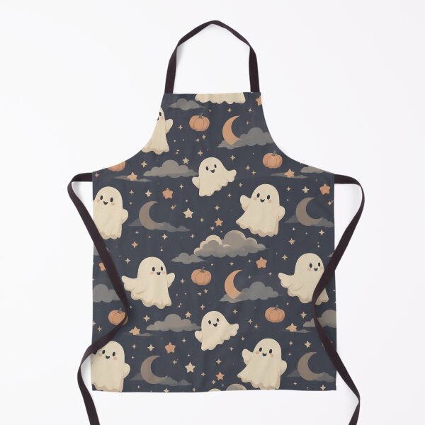 Item preview, Cute Floating Ghost Pattern designed and sold by shamiloff.