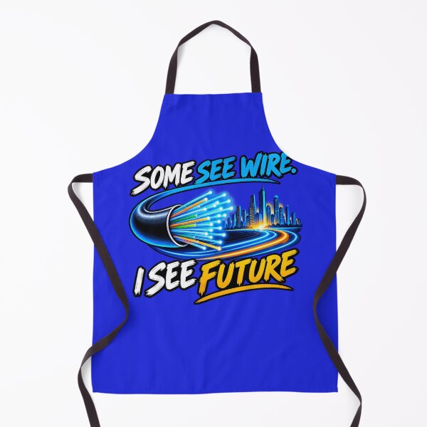 Item preview, Some See Wire, I See Future designed and sold by FiberatWorkTechs.