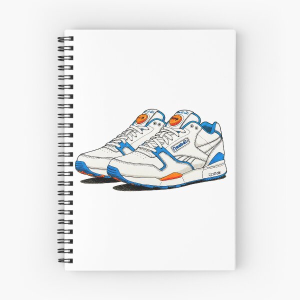 Item preview, Retro White and Orange Sneaker Art designed and sold by RICAMTP.