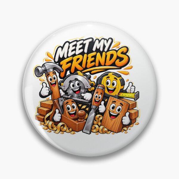 Item preview, Cute Cartoon Woodworking Tools designed and sold by Mark-MF.