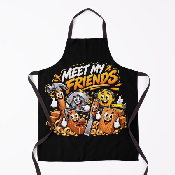 Item preview, Cute Cartoon Woodworking Tools designed and sold by Mark-MF.