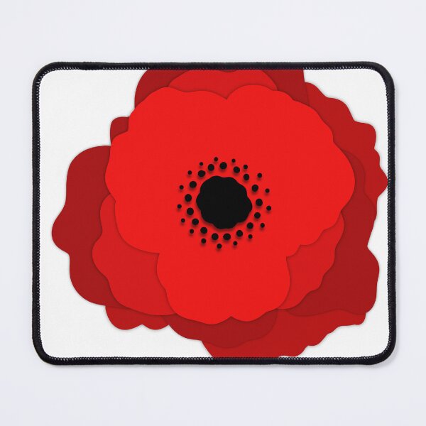 Item preview, Red poppy illustration designed and sold by LilyandLime.