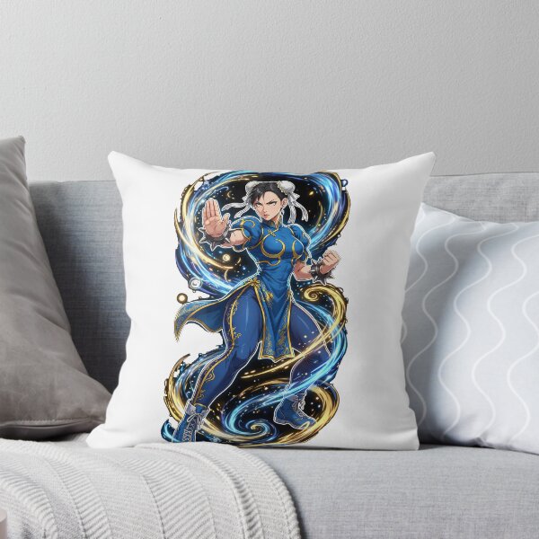 Item preview, Chun-Li Neon Glow Sticker - Street Fighter Fan Art designed and sold by Lesley D.