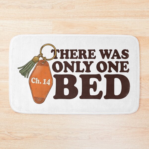 Item preview, There Was Only One Bed Romance Book Trope designed and sold by Odd Even Number.