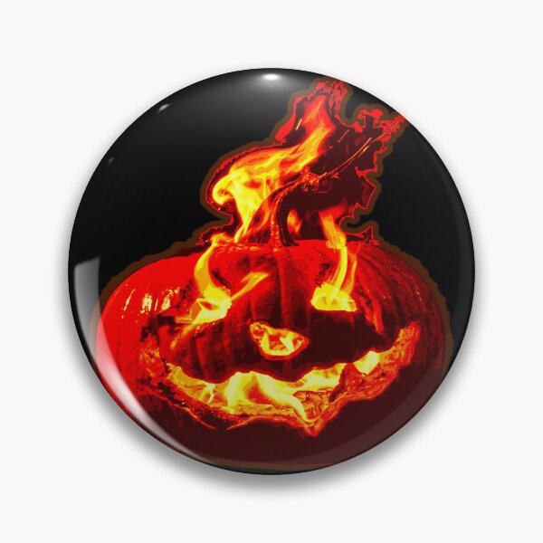 Item preview, Jack O Lantern On Fire / Pyro Halloween designed and sold by weirdove.