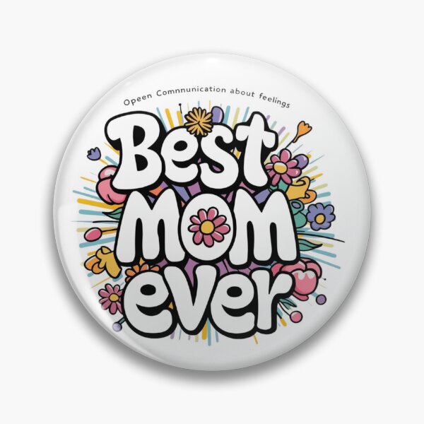 Item preview, Best Mom Ever Groovy Floral Art designed and sold by the wellness script.