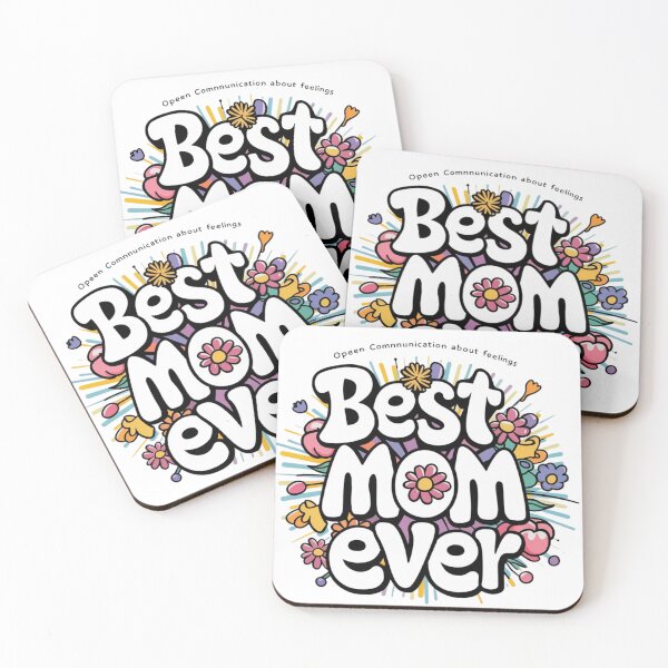 Item preview, Best Mom Ever Groovy Floral Art designed and sold by the wellness script.